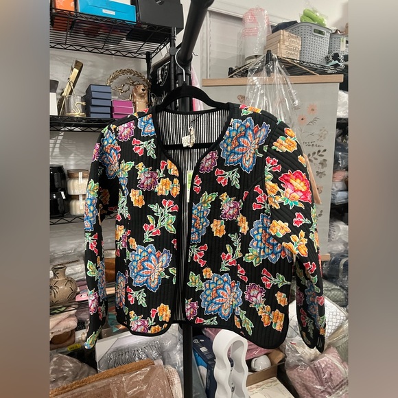 Anthropologie Quilted Reversible Jacket, XS/S NWT - Picture 6 of 9